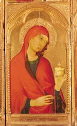 Heilige Katharina von Alexandria Polyptychon, (Detail)